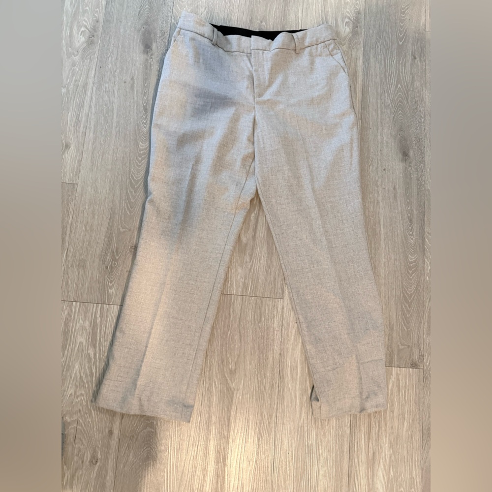 Nine West Heather Gray Straight Leg Dress Pants Work Trousers❤️ - Picture 2 of 7